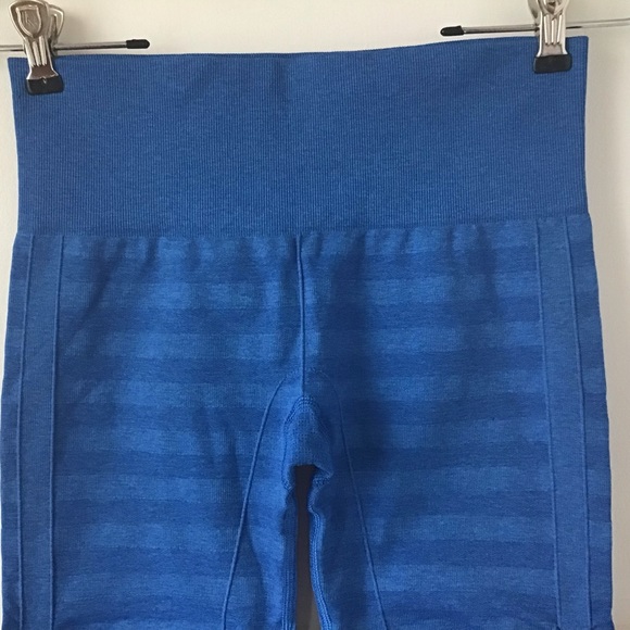 Lululemon In the Flow Crop Stripe Baroque Blue - Picture 5 of 13